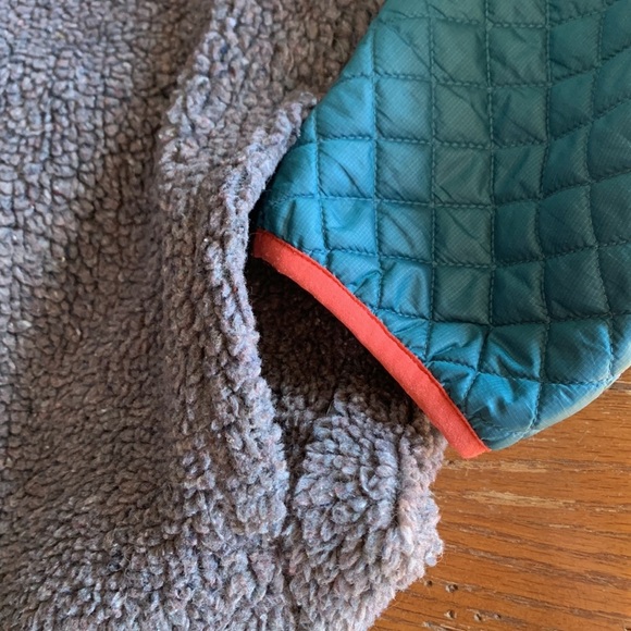Patagonia Women's Mixed Snap-T® Pullover Jacket Crater Blue Rare Size Large - Picture 13 of 14